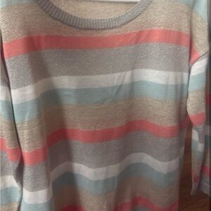 Loft stylish vibrant colors women’s sweater